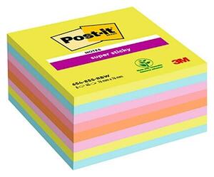 Post-it 3M 654 super sticky arcobaleno 45 ff 76x76