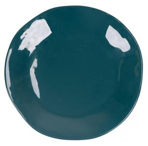 Set 6pz Piatto piano Color Shock in ceramica, Design conbordi