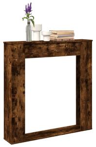 Best Möbel Cornice per caminetto in rovere affumicato 100x20x100 cm materiale a base di legno - caminetti decorativi Cloris New7983987 1pacco