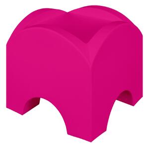 Tavolo basso In Polietilene Modello SUNSET Dimensioni 50x50x h 45 cm Per arredare al meglio uno spazio in giardino o a bordo piscina uso interno esterno colore viola