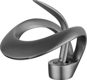 Rubinetto a cascata in ottone per bagno, miscelatore monocomando per vasca da bagno, 1 maniglia, grigio