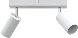 VidaXL Faretti da soffitto con riflettori bianchi 26 x 6 x 16 cm Metallo