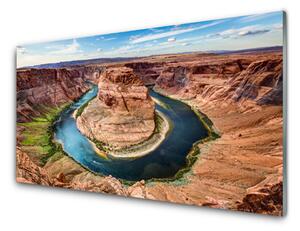 Pannello cucina paraschizzi Paesaggio del Grand Canyon 100x50 cm