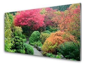 Pannello paraschizzi cucina Giardino Fiore Natura Albero 100x50 cm