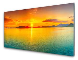 Rivestimento parete cucina Mare, sole, paesaggio 100x50 cm