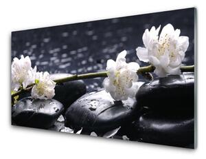 Pannello cucina paraschizzi Pietre di fiori 100x50 cm