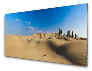 Pannello retrocucina Paesaggio di sabbia del deserto 100x50 cm