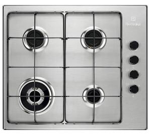 Piano cottura gas acciaio inox grigio ELECTROLUX EGS6414X 949640598