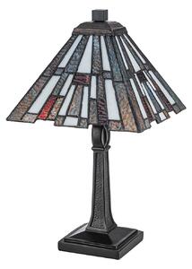 Lampade da tavolo QUOIZEL, Inglenook, Bronzo / Ottone anticato, Soggiorno, Metallo, Tiffany