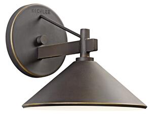 Lampade da esterno KICHLER, Ripley, dimmerabile, Bronzo / Ottone anticato, Alluminio, Moderno
