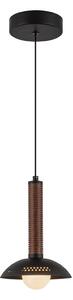 Lampada a sospensione Elstead, Arden, dimmerabile, Nero, Soggiorno, Alluminio, Moderno