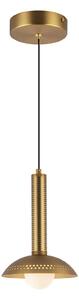 Lampada a sospensione Elstead, Arden, dimmerabile, Dorato / Ottone, Soggiorno, Alluminio, Moderno