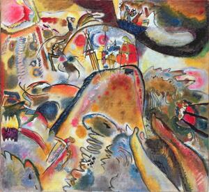 Wassily Kandinsky - Riproduzione Small Pleasures 1913, (40 x 35 cm)
