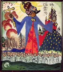 Wassily Kandinsky - Riproduzione St Vladimir 1911, (35 x 40 cm)