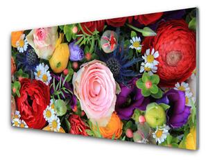 Pannello paraschizzi cucina Fiori, piante, natura 100x50 cm