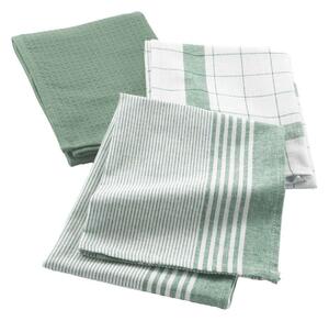 Set di strofinacci in cotone 3 pz 50x70 cm Vibrato – douceur d'intérieur