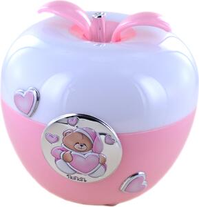 NANAN Lampada Cameretta Bambini con Melodia colore Rosa - Mela