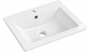Mexen Lora lavabo da incasso 53 x 46 cm, bianco - 25365300