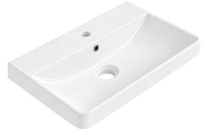 Mexen Dagna lavandino integrato nel piano 50 x 35 cm, bianco - 21995100
