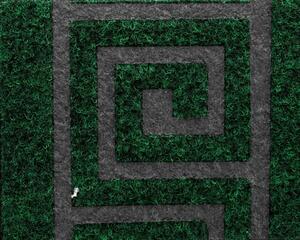 NBrand Passatoia Inca gr H.67 Col.Verde 6055 Metri lineari 25 - BLGHU473