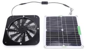 Ventilatore solare di aspirazione, 13,5 pollici, 100 W, per pollai e serre
