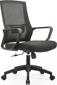 DecHome Sedia Ergonomica Ufficio Sedia da Scrivania Operativa Tan con Ruote e Braccioli colore Nero - HF807321