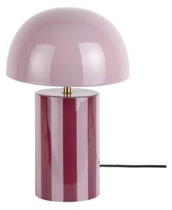 Lampada da tavolo viola in metallo (altezza totale 34 cm) Rayado – Leitmotiv