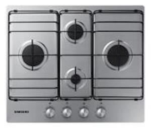 Piano cottura gas acciaio inox grigio SAMSUNG NA64H3110BS