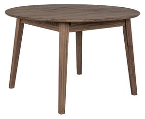 Tavolo da pranzo rotondo pieghevole in legno di quercia ø 118 cm Metz - House Nordic