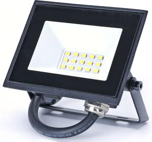 Faro proiettore Led Slim 10W Nero da esterno IP65 Bianco neutro 4000K Aigostar