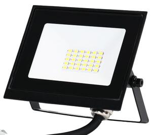 Faro proiettore Led Slim 20W Nero da esterno IP65 Bianco freddo 6500K Aigostar