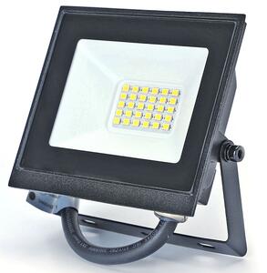 Faro proiettore Led Slim 20W Nero da esterno IP65 Bianco neutro 4000K Aigostar