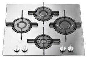 Piano cottura a gas cristallo temperato bianco HOTPOINT/ARISTON FTGHL