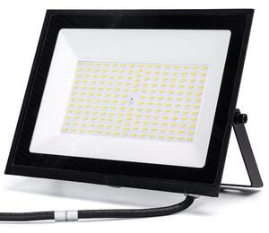 Faro proiettore Led Slim 100W Nero da esterno IP65 Bianco neutro 4000K Aigostar