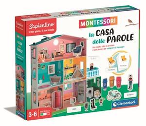 Giochi educativi CLEMENTONI Montessori - La Casa delle Parole 16343A