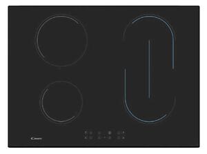 Piastra Coprifornelli In Ceramica 2 Pezzi – 30x52 Cm Cad. – Multifunzione: Protezione, Piano Lavoro, Tagliere, Paraschizzi – Colore Nero