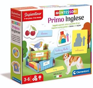 Giochi educativi CLEMENTONI Montessori - Primo Inglese 16364B