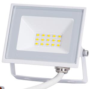 Faro proiettore Led Slim 10W Bianco da esterno IP65 Bianco neutro 4000K Aigostar