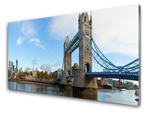 Rivestimento parete cucina Architettura del ponte di Londra 100x50 cm
