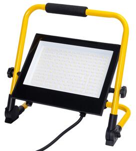 Faro Led da lavoro portatile 100W Nero e giallo IP65 Bianco freddo 6500K Aigostar
