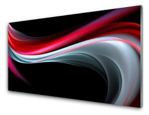 Quadro su vetro Grafica astratta 100x50 cm 2 appendini