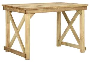 Tavolo da giardino 110x79x75 cm legno di pino impregnato