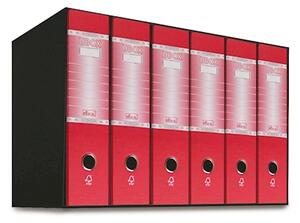 Raccoglitore ELICA U-BOX cm 8 comm.le rosso