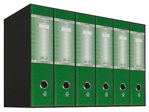 Raccoglitore ELICA U-BOX cm 8 comm.le verde