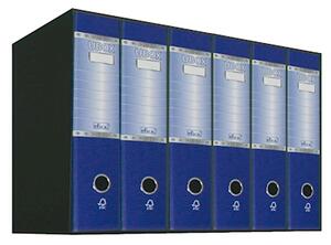 Raccoglitore ELICA U-BOX cm 8 comm.le blu