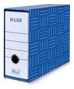 Raccoglitore ELICA D-LUX cm 8 mezzo protocollo blu