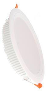 Faretto Led da incasso Lass 50W Rotondo Cornice bianca Apertura 120 gradi CCT temperatura colore regolabile iSG Lighting