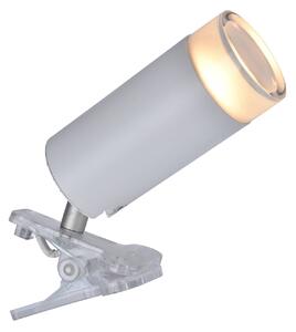 LUTEC Spot LED Klipa con cambio colori RGBW, bianco