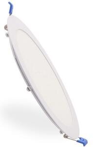 Faretto Led da incasso Slim Serie Pro 20W Rotondo Cornice bianca Apertura 120 gradi CCT temperatura colore regolabile iSG Lighting