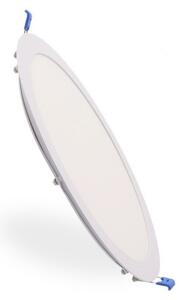 Faretto Led da incasso Slim Serie Pro 25W Rotondo Cornice bianca Apertura 120 gradi CCT temperatura colore regolabile iSG Lighting